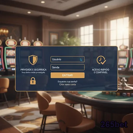 Cliente VIP desfrutando de experiência exclusiva na 265bet